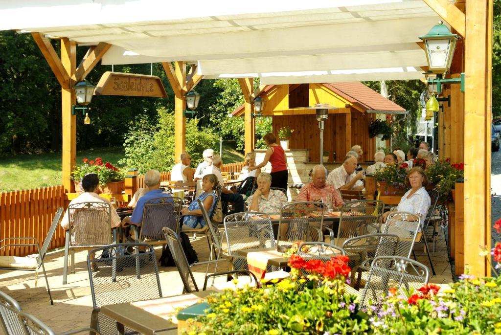 Hotel Zur Fernmuehle Ziegenrück Exteriör bild