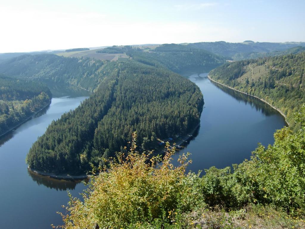 Hotel Zur Fernmuehle Ziegenrück Exteriör bild